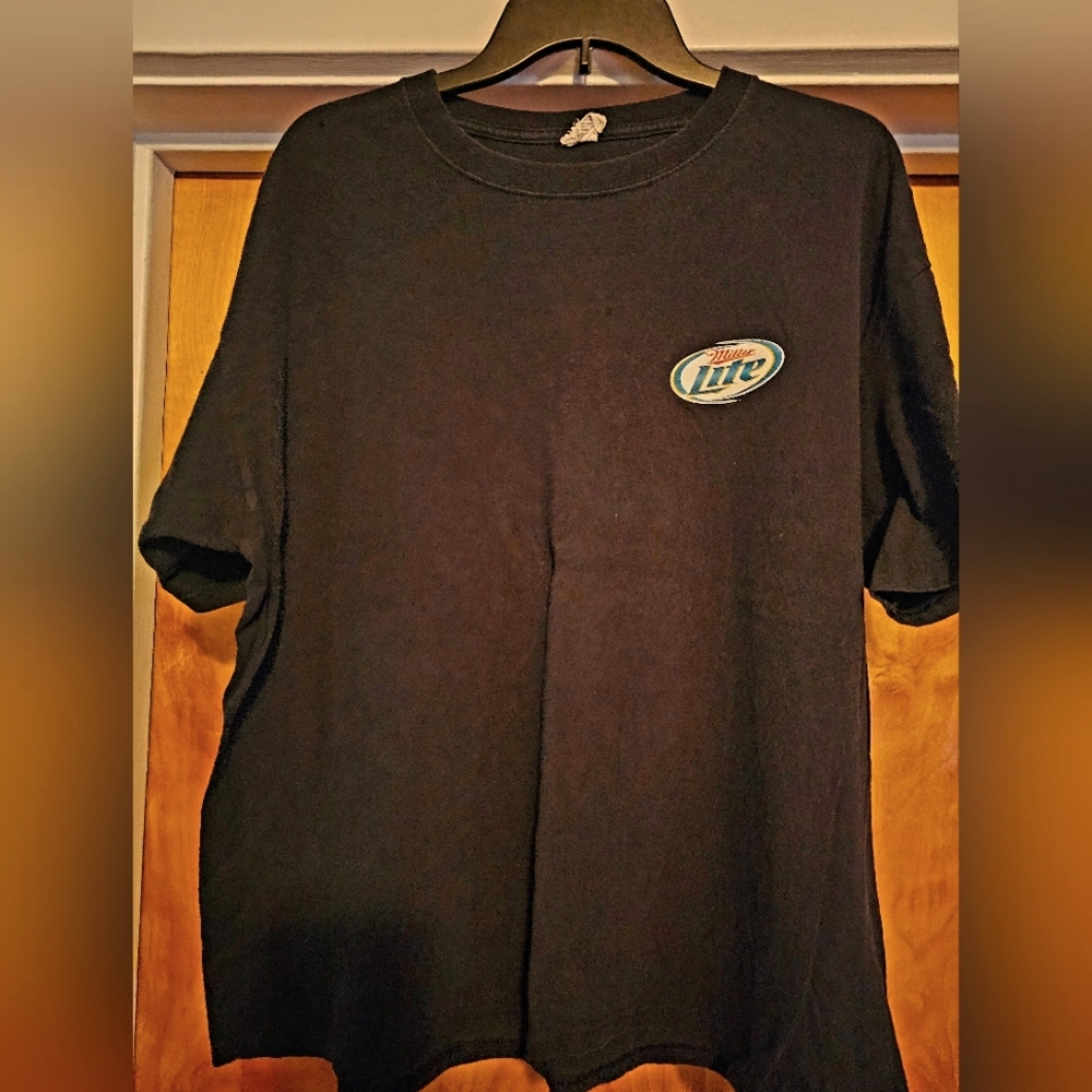Vintage Miller Lite Harley Davidson tshirt